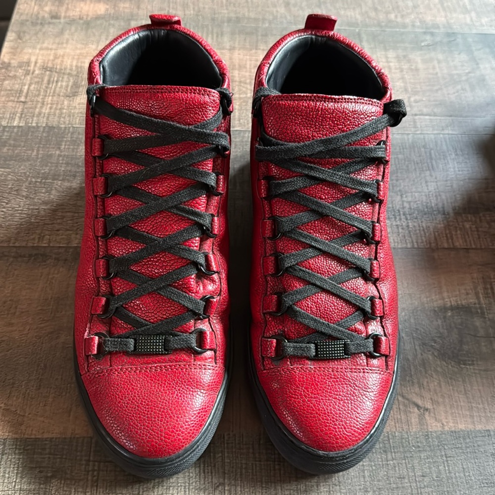 BALENCIAGA LEATHER SNEAKER - Picture 3 of 6